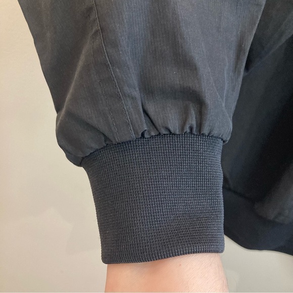 NIKE GOLF Sz M Vintage Windbreaker Pull Over 1/2 Opening w/ Snap Buttons Top - Picture 6 of 10